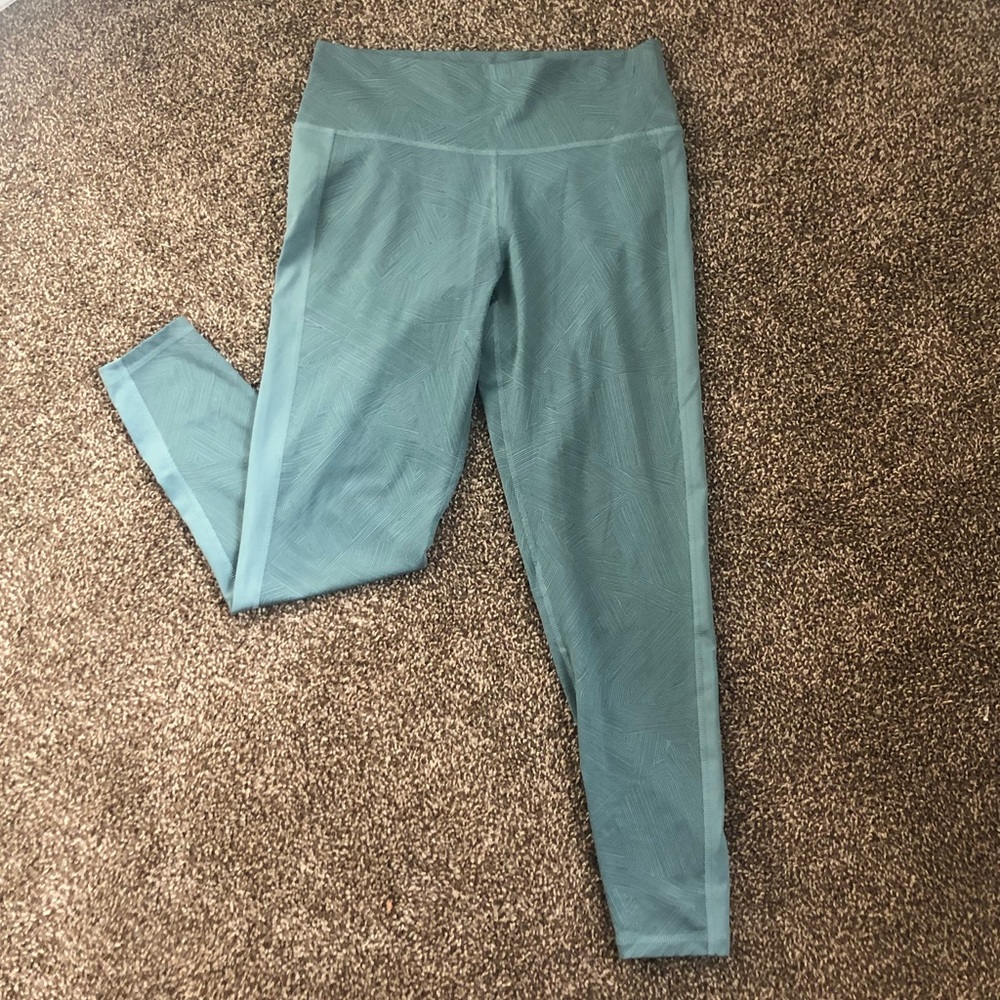 Adidas Patterned Blue Leggings